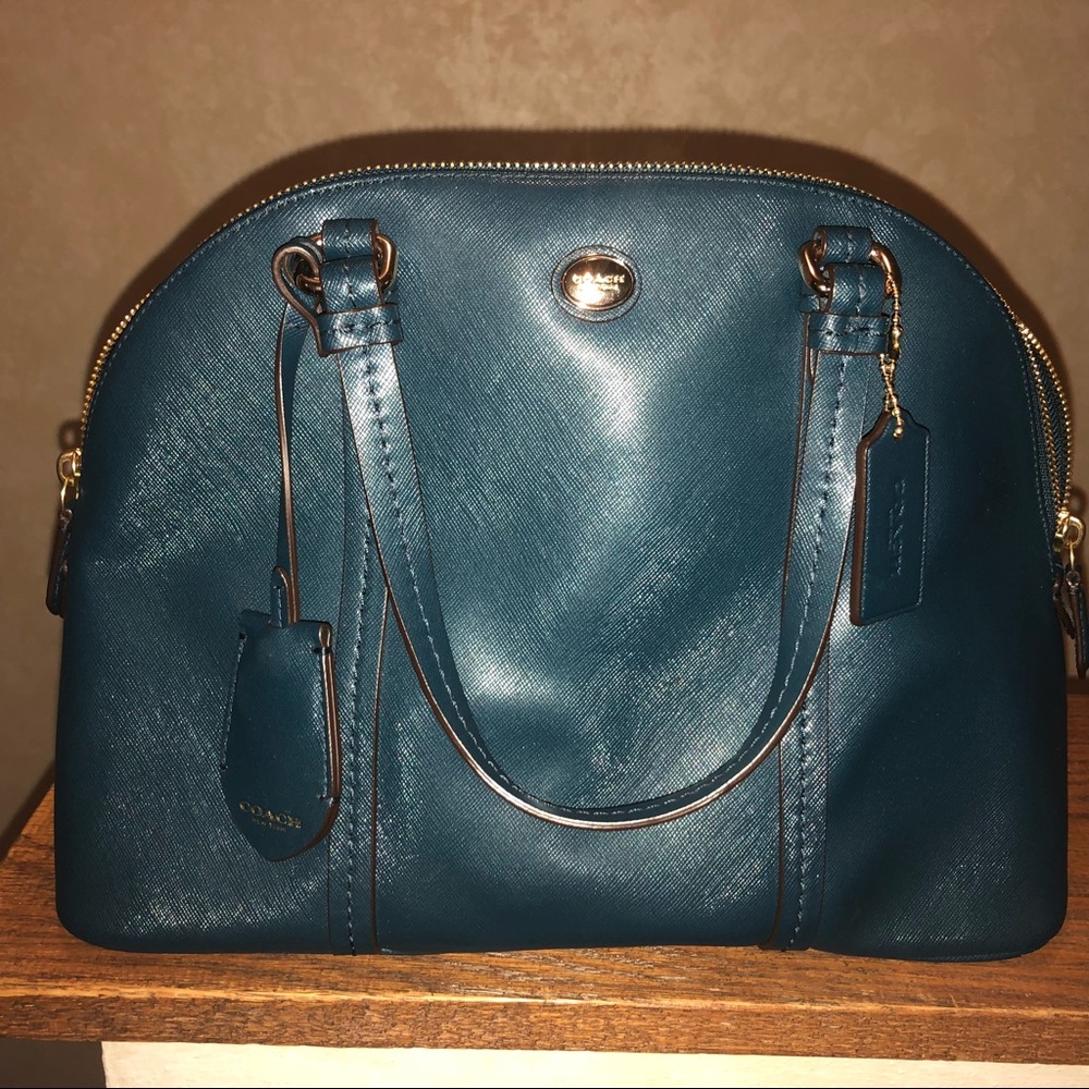 Coach leather purse